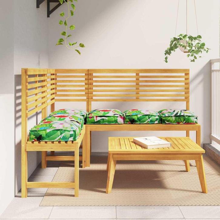 vidaXL Palletkussen voor zitting 6 pcs Multikleur 40 x 40 x, Huis en Inrichting, Woonaccessoires | Kussens, Nieuw, Verzenden