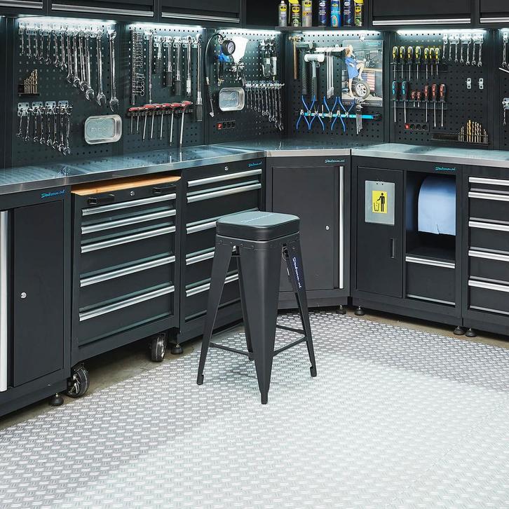 Datona Werkplaatskruk - Datona - Zwart, Auto diversen, Autogereedschap, Ophalen of Verzenden