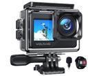 Veiling - WOLFANG GA120 Action Cam 4K 20MP, Audio, Tv en Foto, Nieuw