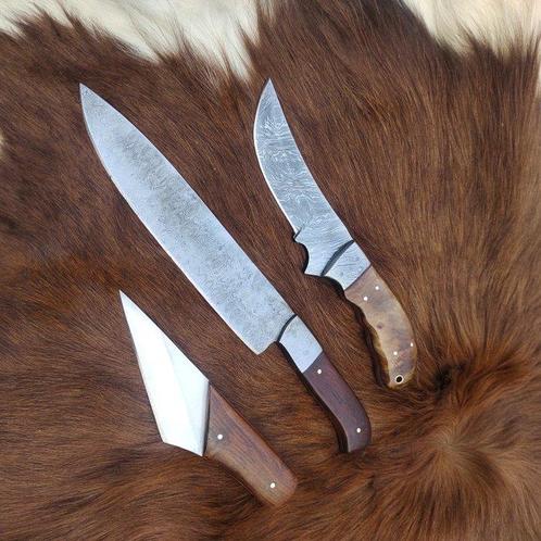 Hand Forged in fire - Keukenmes - Amerikaans handgemaakt:, Antiek en Kunst, Antiek | Keukengerei
