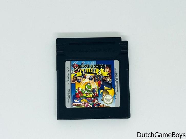 Gameboy Color - Game & Watch Gallery 2 - EUR, Games en Spelcomputers, Games | Nintendo Game Boy, Gebruikt, Verzenden