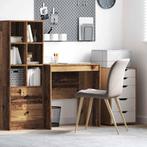 vidaXL Bureau Oud hout 70 x 50 x 76 cm Bewerkt hout, Huis en Inrichting, Bureaus, Verzenden, Nieuw