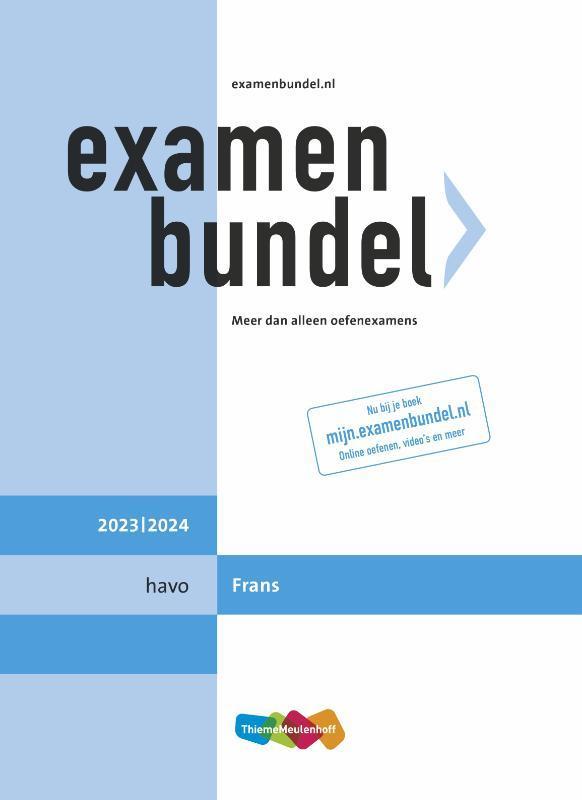 Examenbundel havo Frans 2023/2024 9789006648287, Boeken, Schoolboeken, Zo goed als nieuw, Verzenden