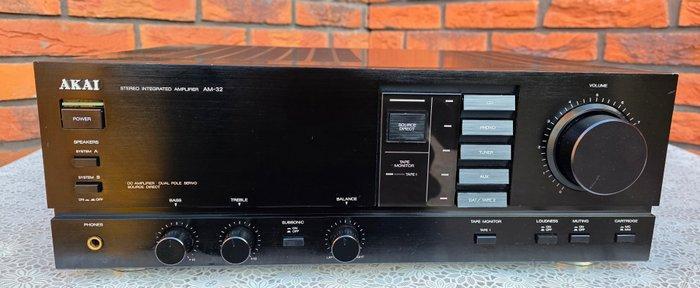 Akai - AM-32 Solid state geïntegreerde versterker, TV, Hi-fi & Vidéo, Radios