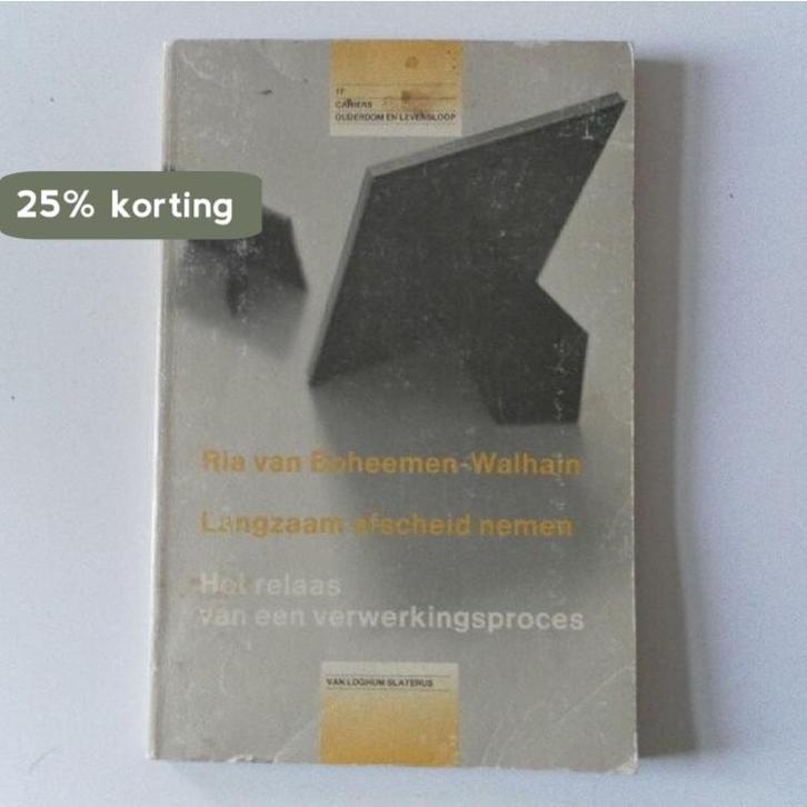 Langzaam afscheid nemen 9789060018781 Boheemen Walhain, Boeken, Literatuur, Gelezen, Verzenden