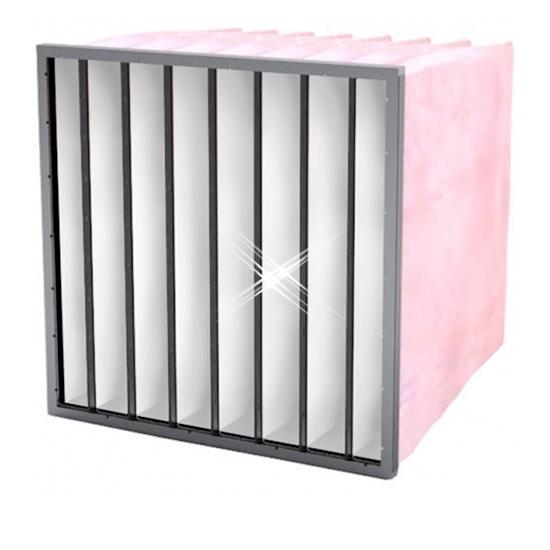 Zakkenfilter 487x487x360 mm, Doe-het-zelf en Bouw, Ventilatie en Afzuiging, Nieuw, Verzenden