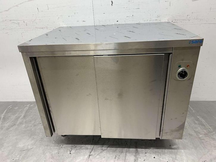 Saro RVS Warmhoudkast Wandkast Bordenwarmhoudkast 2, Zakelijke goederen, Horeca | Keukenapparatuur, Ophalen of Verzenden