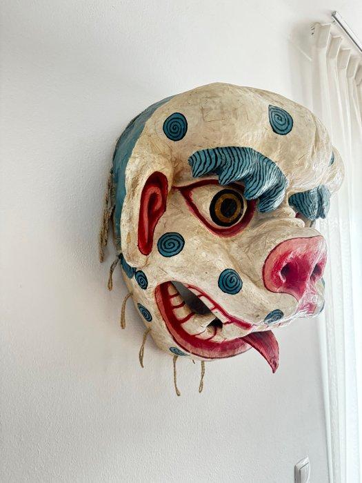 Chinees masker - Papier - Mongolië - 20e eeuw, Antiquités & Art, Antiquités | Autres Antiquités