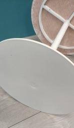 Moderne Witte - Table dappoint - Acier, Roze Marmer, Antiek en Kunst