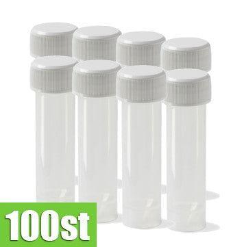 Lege buisjes met schroefdop 5 ml 100 st, Verzamelen, Rookartikelen, Aanstekers en Luciferdoosjes, Nieuw, Verzenden