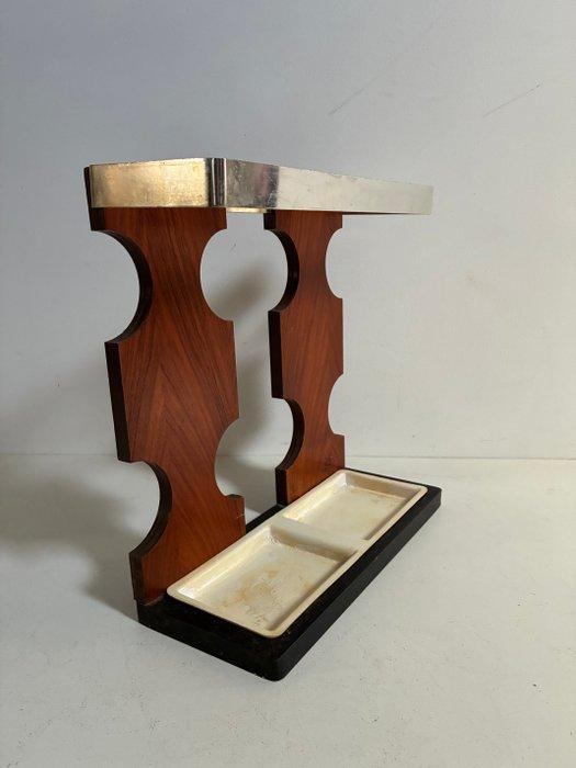 Paraplustandaard/rek - Hout, Metaal, Plastic, Antiek en Kunst, Kunst | Designobjecten