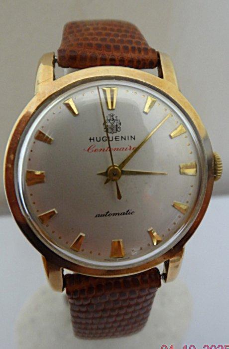 Huguenin - Centenaise - Sans Prix de Réserve - 7066 -, Handtassen en Accessoires, Horloges | Heren