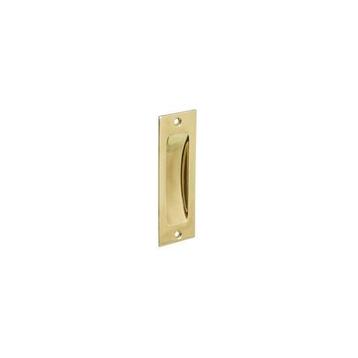 Schuifdeurkom 120x40mm messing gelakt beschikbaar voor biedingen