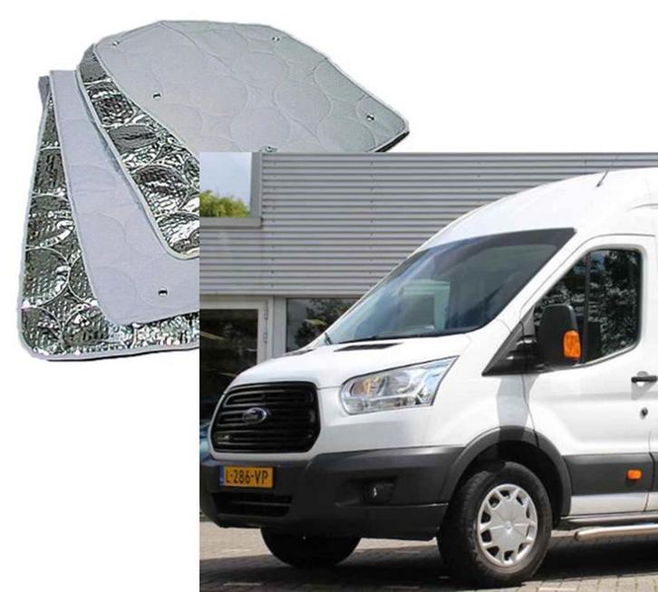 Raamisolatie Ford Transit vanaf 2014 3 delige set voorzijde, Caravans en Kamperen, Mobilhome-accessoires, Nieuw, Verzenden