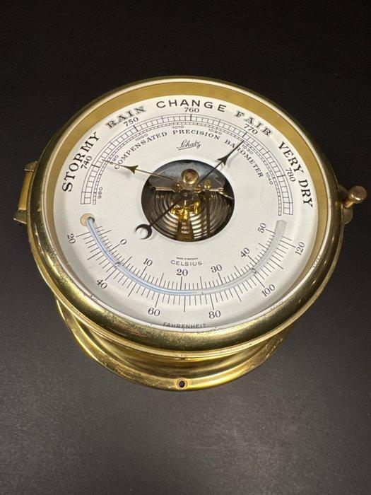 Schatz & Sohne Ships barometer - Metaal, Messing, Glas -, Antiek en Kunst, Curiosa en Brocante