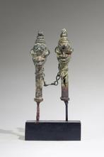 Een bronzen beeld - Ogoni - Yoruba - Nigeria (Zonder