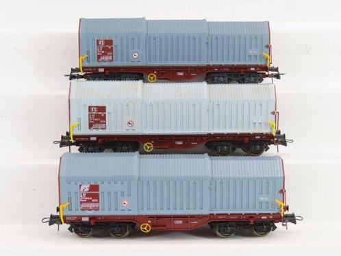 Roco H0 - 46292/4395G - Transport de fret - 3x wagons, Hobby & Loisirs créatifs, Trains miniatures | HO