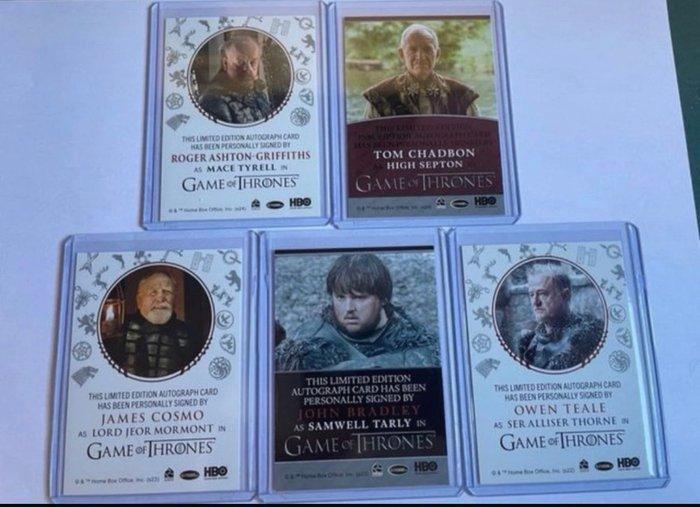 Rittenhouse HBO - 5 Card - Game of Thrones Gesigneerde kaart, Verzamelen, Overige Verzamelen