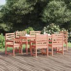 vidaXL 7-delige Tuinset massief douglashout, Tuin en Terras, Verzenden, Nieuw, Tuinset