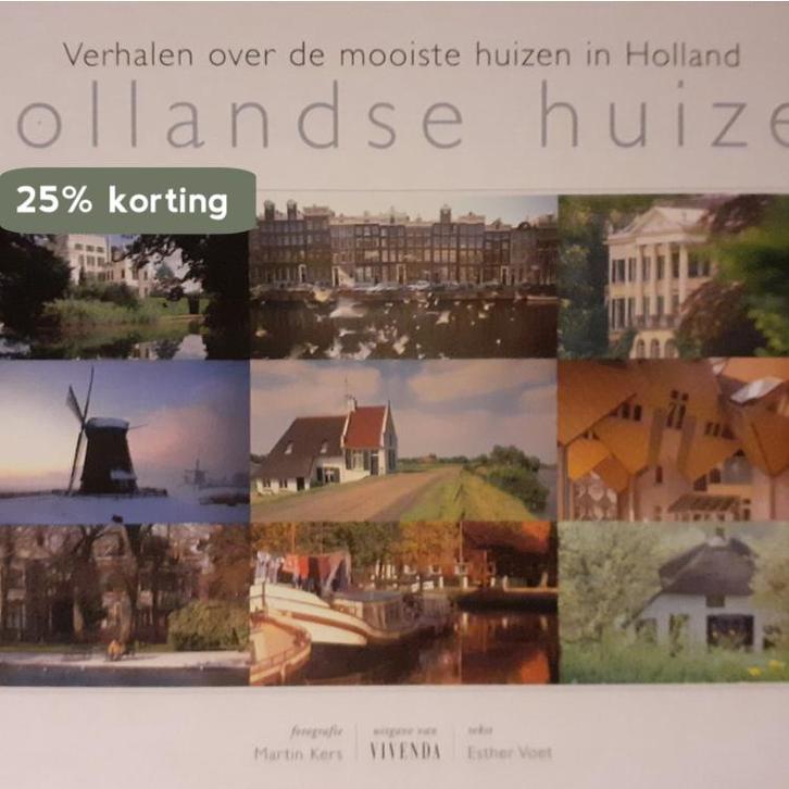 Hollandse huizen 9789080459120 E. Voet, Livres, Science, Envoi