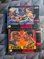 Nintendo - SNES - Final Fight 1 + Final Fight 2 - Super, Consoles de jeu & Jeux vidéo, Consoles de jeu | Accessoires Autre