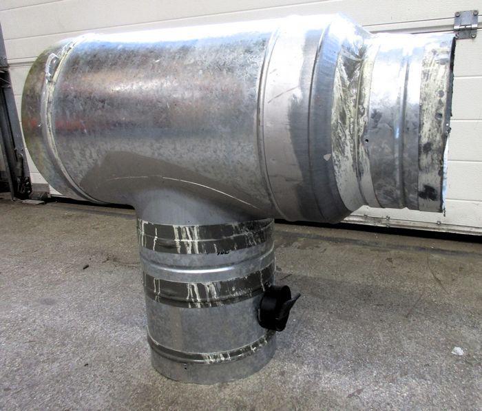 Afzuigkap T-buis ø31,5cm, Zakelijke goederen, Horeca | Keukenapparatuur