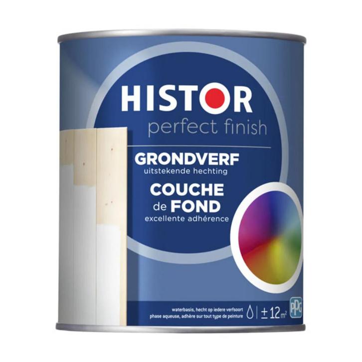 Histor Perfect Finish Grondverf RAL 7016 | Antracietgrijs, Doe-het-zelf en Bouw, Verf, Beits en Lak, Nieuw, Verzenden