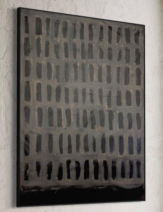 MiLo - Earthy Grid - XXL, Antiquités & Art, Art | Peinture | Moderne