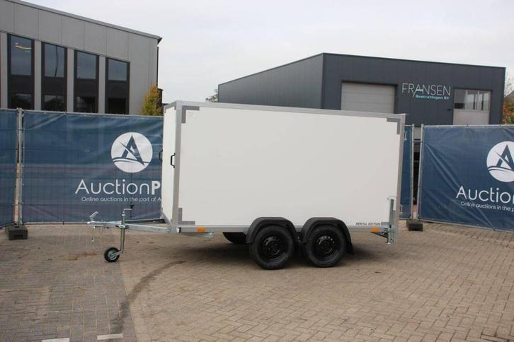Veiling: Gesloten aanhangwagen VDM Trailers 300x150cm 2025 N, Autos : Divers, Remorques, Enlèvement