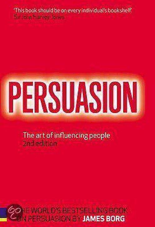 Persuasion 9780273712992 James Borg, Boeken, Overige Boeken, Gelezen, Verzenden