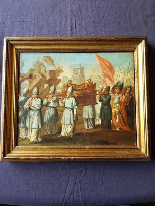Europese school (XX) - Die Posaunen von Jericho, Antiek en Kunst, Kunst | Schilderijen | Klassiek