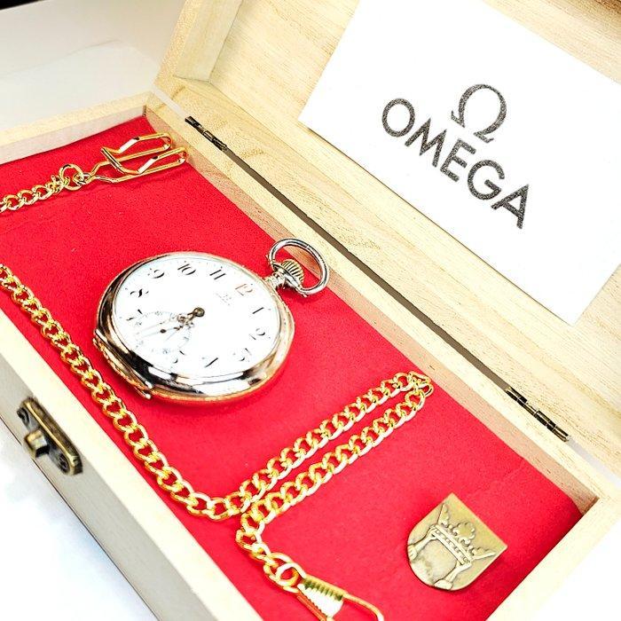 Omega - Red12. 1916. - pocket watch No Reserve Price -, Handtassen en Accessoires, Horloges | Heren