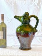 Ugo Franchetti - Vase - Majolique - Vase zoomorphe caprone, Antiek en Kunst