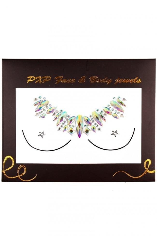 PXP Gezicht Sticker Face Jewels Model W, Hobby & Loisirs créatifs, Articles de fête, Envoi