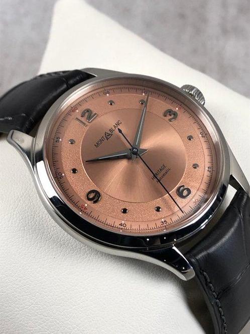 Montblanc - Heritage Automatic - 119944 - Heren - 2010-2020, Handtassen en Accessoires, Horloges | Heren