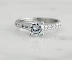 Bague - 18 carats Or blanc - 1.48ct. tw. Diamant (Naturelle)