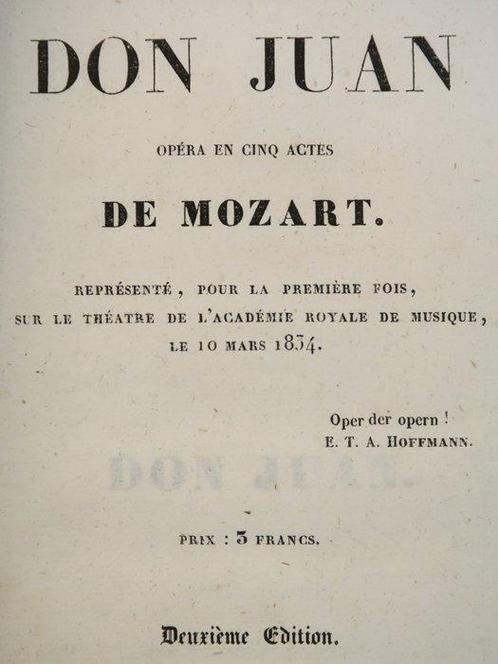 Wolfgang Amadeus Mozart / Lorenzo da Ponte - Le Petit-fils, Antiek en Kunst, Antiek | Boeken en Manuscripten