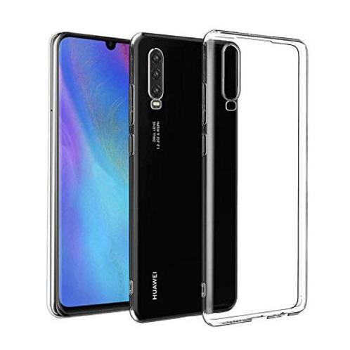 Huawei P30 Transparant Clear Case Cover Silicone TPU Hoesje, Telecommunicatie, Mobiele telefoons | Hoesjes en Screenprotectors | Overige merken