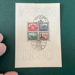 Duitse Rijk 1930 - IPOSTA blok met stempel van de laatste, Postzegels en Munten, Postzegels | Europa | Duitsland, Gestempeld
