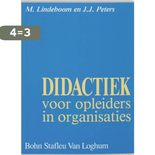 Didactiek voor opleiders in organisaties 9789060019948, Boeken, Studieboeken en Cursussen, Gelezen, Verzenden