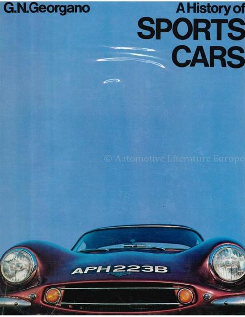 A HISTORY OF SPORTS CARS, Livres, Autos | Livres