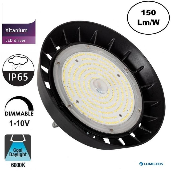 LED Ufo 100 Watt | 16000 Lumen | 6000K | 5 Jaar Garantie, Zakelijke goederen, Kantoor en Winkelinrichting | Magazijn, Stelling en Opslag