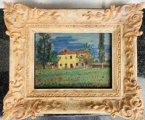 Galileo Cattabriga (1901-1969) - Casa di campagna a Bondeno, Antiek en Kunst, Kunst | Schilderijen | Klassiek