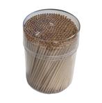 Set van 500 bamboe stokjes/prikkers (2 mm x 6.5 cm) in doos, Verzenden, Nieuw