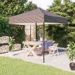 vidaXL Partytent inklapbaar 2x2 m taupe, Tuin en Terras, Verzenden, Nieuw