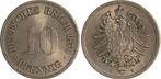 Duitsland 10 Pfennig 1876 H praegefrisch/ f stgl J 004, Postzegels en Munten, Verzenden, België
