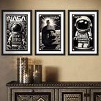 Æ (XX-XXI) - (Set of 3) - Lego Space - Signed, numbered &