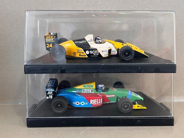 Onyx 1:43 - Modelauto (2) - Lot of 2 x Classic F1: - Minardi, Hobby en Vrije tijd, Modelauto's | 1:5 tot 1:12