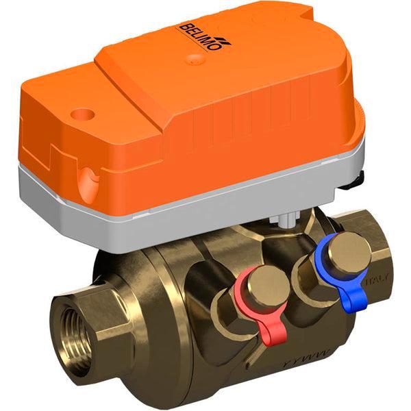 Belimo PI Zoneklep Rp1/2 Kvs0.21 24VAC/DC Fail-Safe 75s, Doe-het-zelf en Bouw, Verwarming en Radiatoren, Verzenden