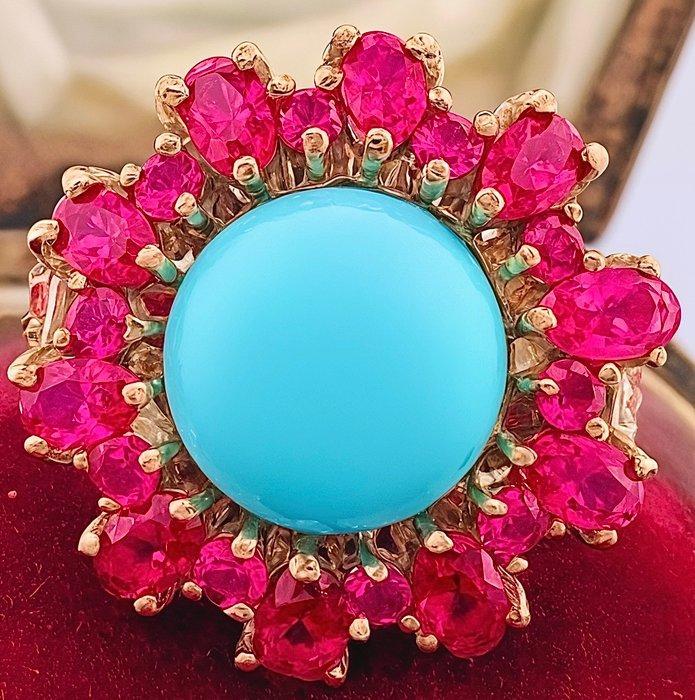 Sans prix de réserve - Bague - 9 carats Or rose, Argent, Bijoux, Sacs & Beauté, Bagues